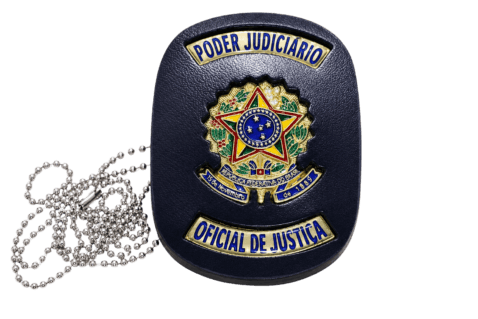 Distintivo Funcional Oficial de Justiça – Poder Judiciário